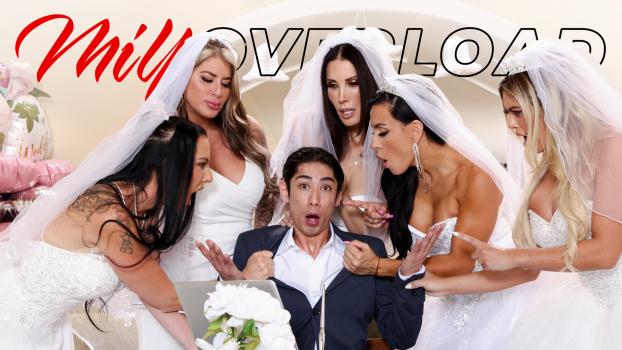 Adulttime – Shay Sights, Texas Patti, Vivianne Desilva, Lolly Dames And Sandy Love – Bride Overload